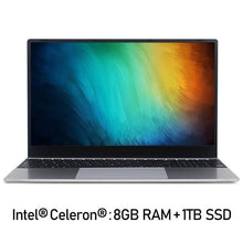 Load image into Gallery viewer, Intel Core i7 Notebook Computer 15.6 inch 8GB RAM 256GB/512GB/1TB SSD J3160 Quad Core Laptops With FHD Display Ultrabook