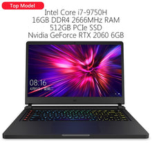 Load image into Gallery viewer, Original Xiaomi Mi Gaming Laptop 2019 Windows 10 Intel Core i7 - 9750H RTX 2060 16GB RAM 512GB SSD HDMI Notebook PC Bluetooth