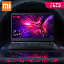 Load image into Gallery viewer, Original Xiaomi Mi Gaming Laptop 2019 Windows 10 Intel Core i7 - 9750H RTX 2060 16GB RAM 512GB SSD HDMI Notebook PC Bluetooth