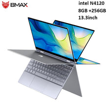 Load image into Gallery viewer, BMAX Y13 Laptop 13.3 inch Quad Core Intel N4120 1920*1080 IPS Screen  8GB LPDDR4 RAM 256GB SSD Notebook windows10